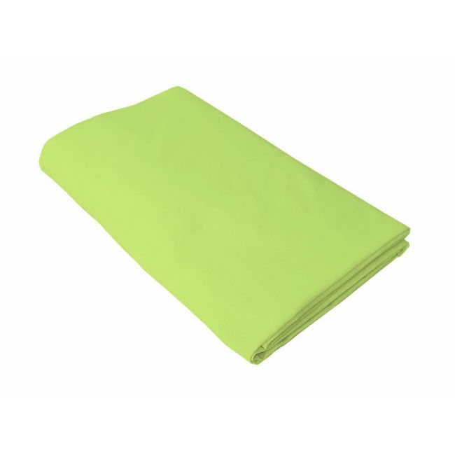 Cearceaf verde, cu elastic, din bumbac, 70x120 cm KDECE70120V