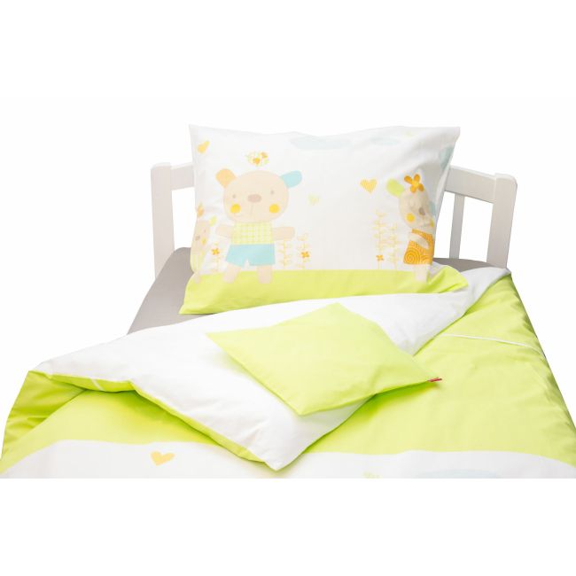 Lenjerie pat copii Primavera, din bumbac, 100x135 cm KDEHP100135HP4060PRIM