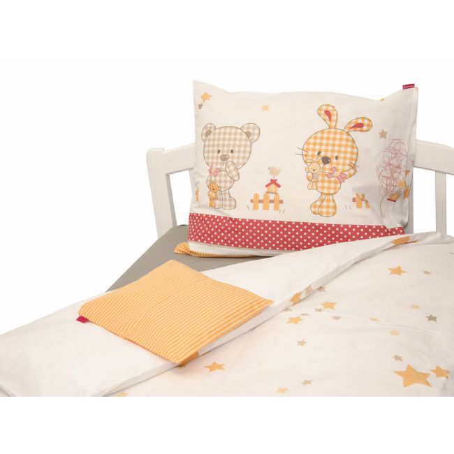 Lenjerie pat copii Sweet Dreams, din bumbac, 100x135 cm KDEHP100135HP4060SWD