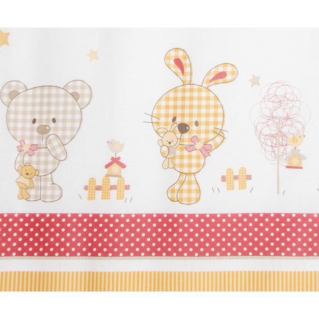 Lenjerie pat copii Sweet Dreams, din bumbac, 100x140 cm KDEHP100140HP4060SWD
