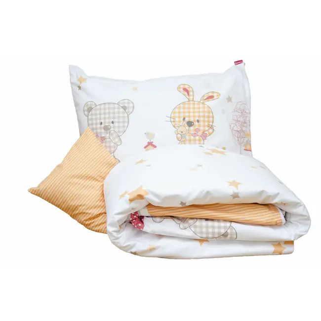 Lenjerie pat copii Sweet Dreams, din bumbac, 100x150 cm KDEHP100150HP4060SWD