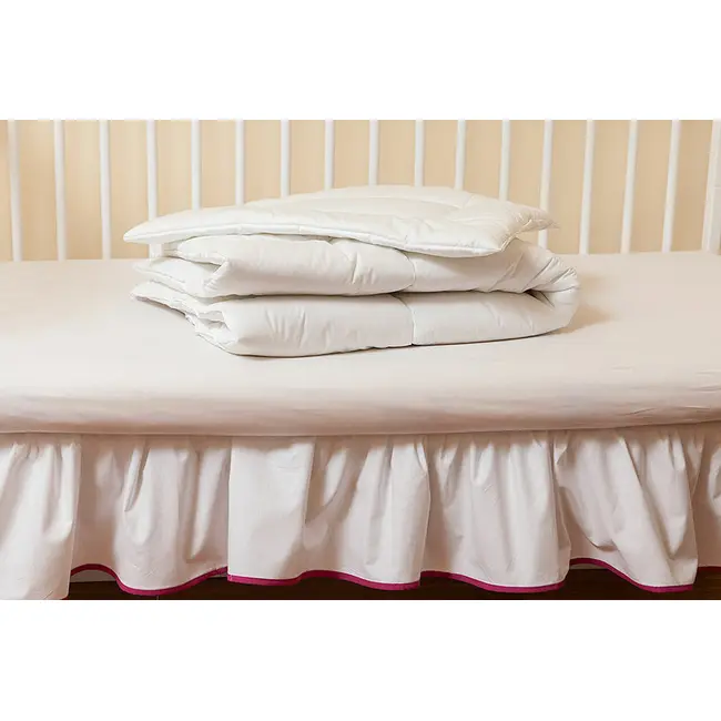 Plapuma alba, din bumbac, 100x135 cm, 100 gr - Vara KDEPS100135