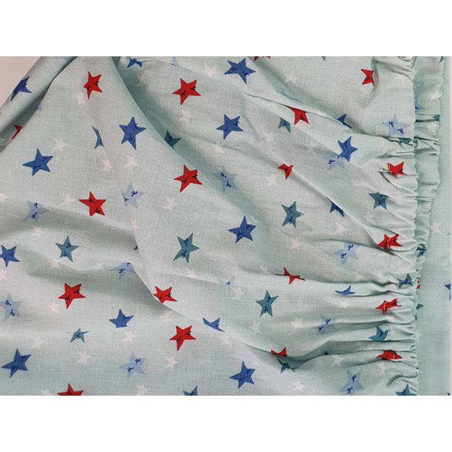 Set cearceafuri Stelute somnoroase, cu elastic, din bumbac, 60x85 cm KDECE26085SS