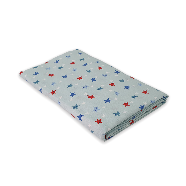 Set cearceafuri Stelute somnoroase, cu elastic, din bumbac, 70x120 cm KDECE270120SS