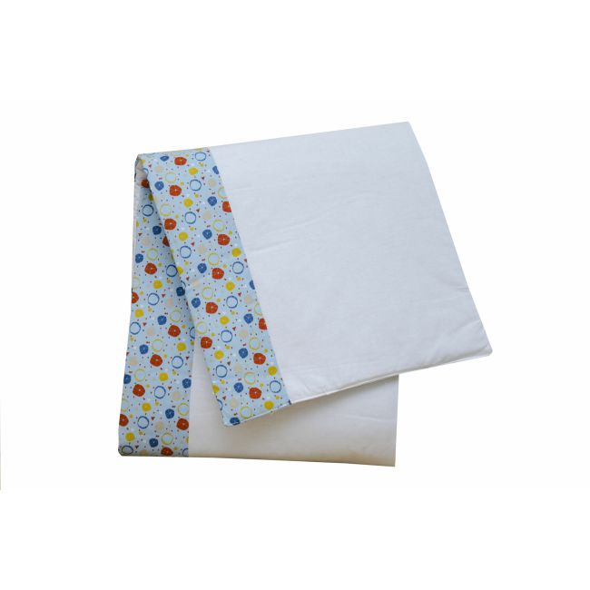 Set protectii patut Dansul Bulinelor, din bumbac, 70x140 cm KDE35NBDB70140