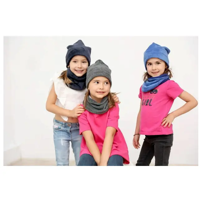 Set caciula cu guler Fleece Gray, 46-48 cm KDECPF1836GR