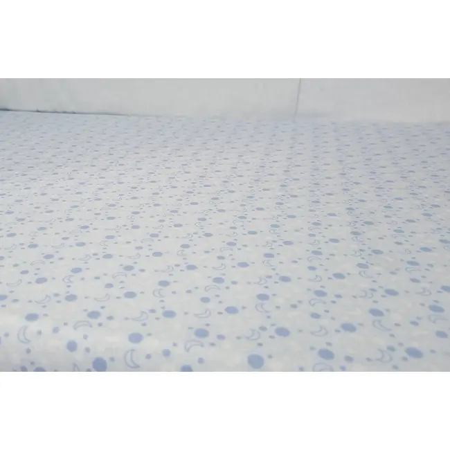 Set cearceafuri Blue Moon, cu elastic, din bumbac, 60x107 cm KDECE260107BLMOO
