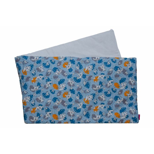 Set protectii patut Tiger Jungle, din bumbac, 50x100 cm KDE20NBTIGJBABY