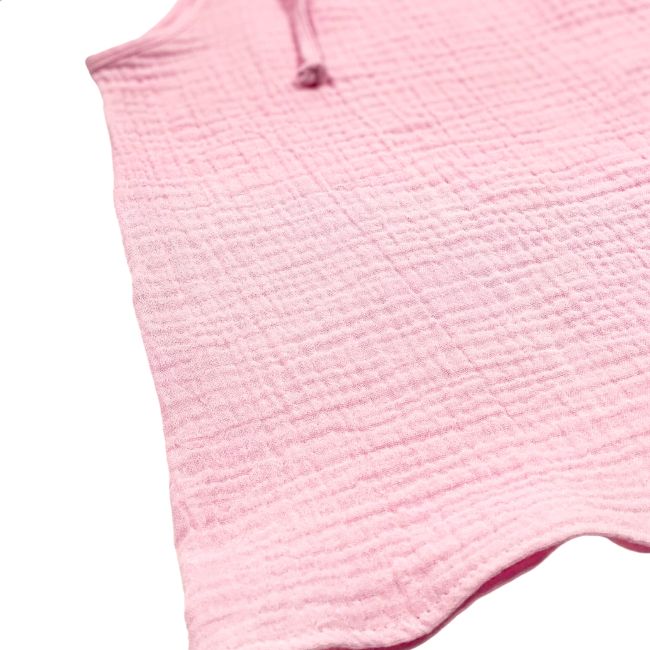 Top cu snur pentru copii, din muselina, Magic Pink, 4-5 ani KDETSM45WLP