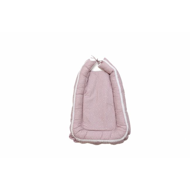 Baby Nest Marshmellow Spots - culcus bebelus pentru dormit, reversibil, multifunctional 100 x 60 cm KDEBN100MMS