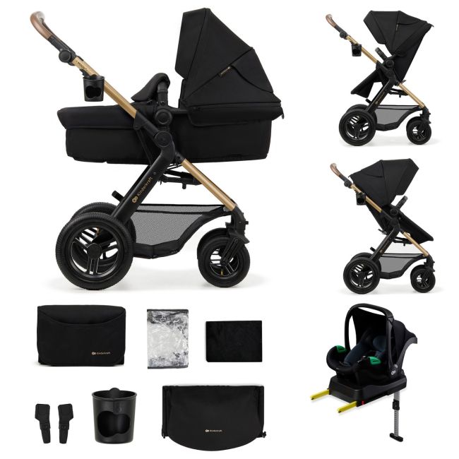CARUCIOR MULTIFUNCTIONAL KINDERKRAFT MOOV 2 AIR 4IN1 PURE BLACK VIVKSMOOV02BLK4000