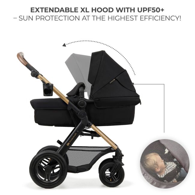 CARUCIOR MULTIFUNCTIONAL KINDERKRAFT MOOV 2 AIR 4IN1 PURE BLACK VIVKSMOOV02BLK4000