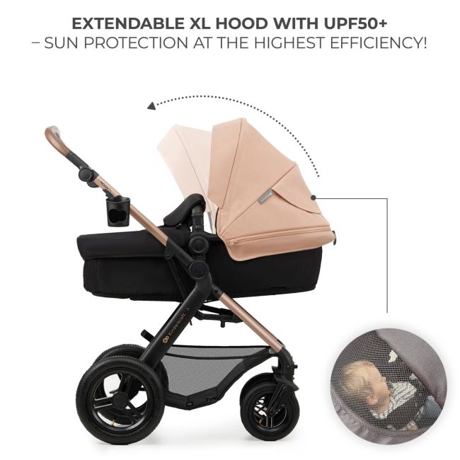 CARUCIOR MULTIFUNCTIONAL KINDERKRAFT MOOV 2 AIR 4IN1 SAND BEIGE VIVKSMOOV02BEG4000