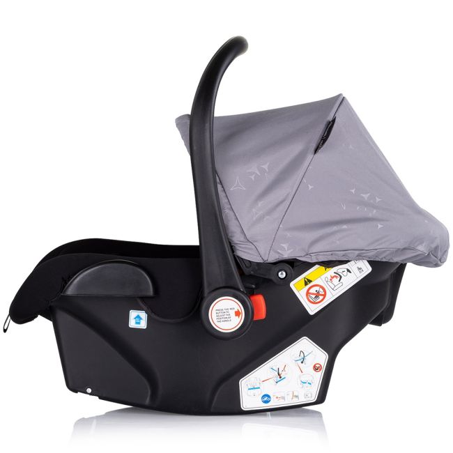 Carucior chipolino marbella 3 in 1 cloud grey hubkkmrb02502cl