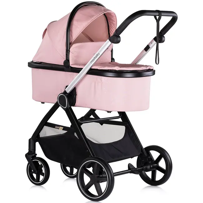 Carucior chipolino marbella 3 in 1 pink marshmallow hubkkmrb02505pm