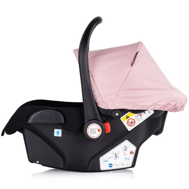 Carucior chipolino marbella 3 in 1 pink marshmallow hubkkmrb02505pm