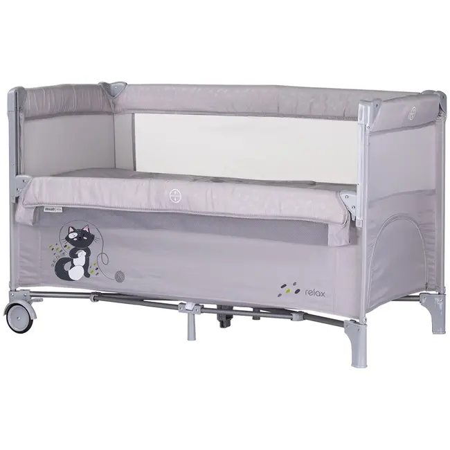 Patut pliabil chipolino relax cloud cu laterala culisanta hubkosire257cl