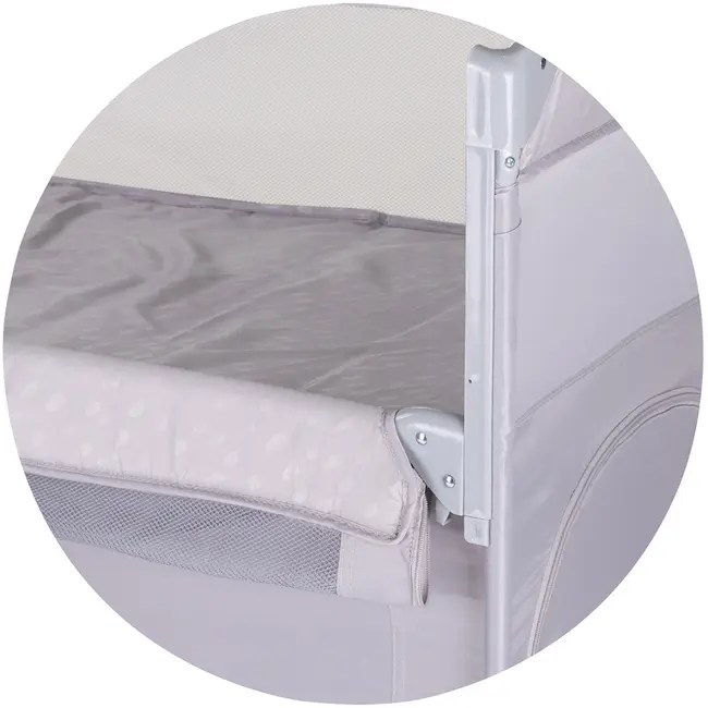 Patut pliabil chipolino relax cloud cu laterala culisanta hubkosire257cl