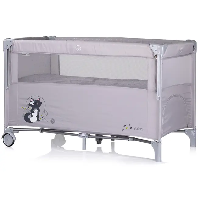 Patut pliabil chipolino relax cloud cu laterala culisanta hubkosire257cl