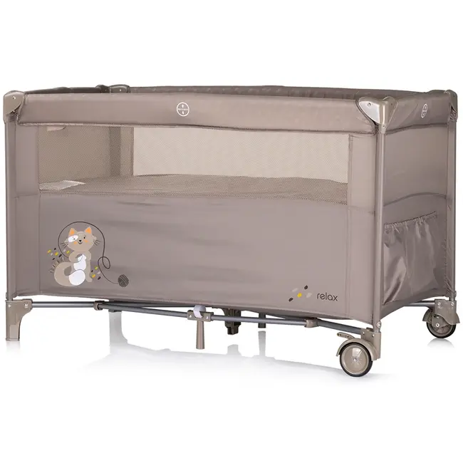 Patut pliabil chipolino relax tiramisu cu laterala culisanta hubkosire258tr