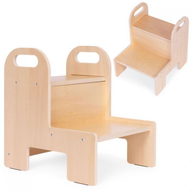 Turn de invatare din lemn, 31.5 x 36.5 x 39 cm, ecotoys esc-w-062 edeediesc-w-062