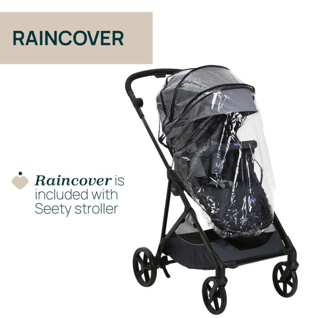 Carucior copii 3 in 1 Chicco Seety, Kory Plus I-Size 87146, BostonGrey (Gri), 0luni+ CHC8709753+8709853+8714645-8