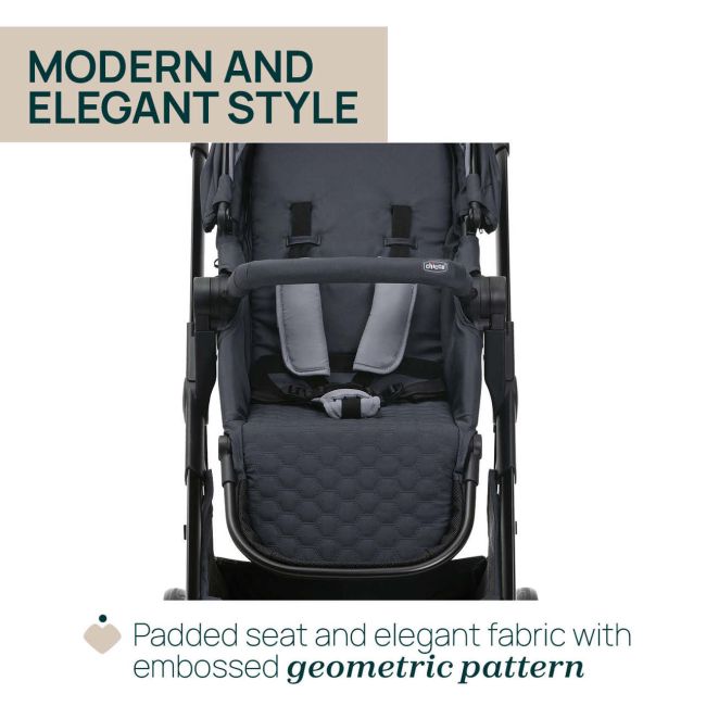 Carucior copii 3 in 1 Chicco Seety, Kory Plus I-Size 87146, BostonGrey (Gri), 0luni+ CHC8709753+8709853+8714645-8