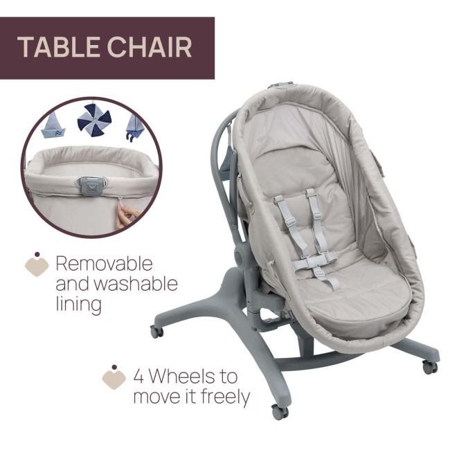 Cosulet multifunctional 5 in 1 Chicco Baby Hug Pro, BeigeLatte (Bej), 0luni+ CHC87076-8_BEIGE LATTE