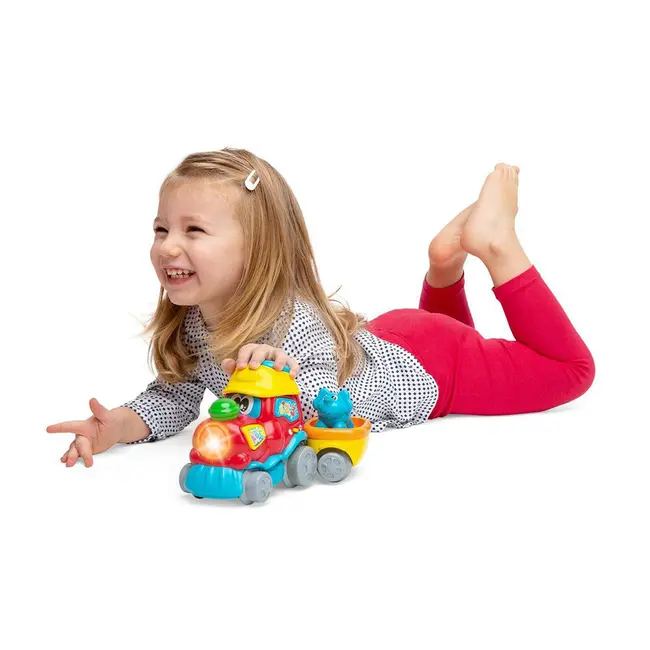 Jucarie electronica vorbitoare Chicco Trenuletul aventurii ABC, IT/EN, 1-4 ani CHC0914100-1