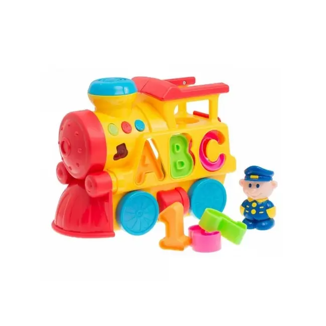 Jucarie muzicala sortator tren BamBam ERFE286259