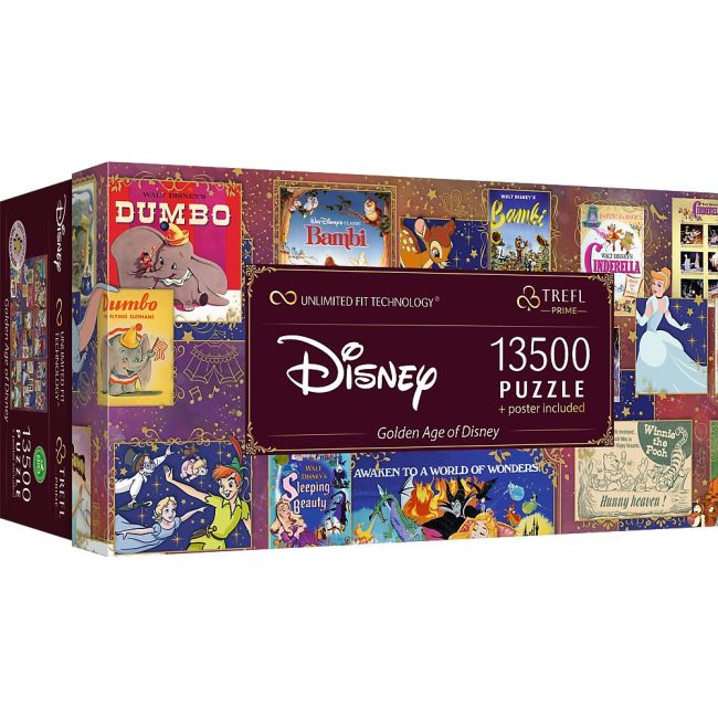 PUZZLE TREFL UFT 13500 DISNEY EPOCA DE AUR A DISNEY VIV81026