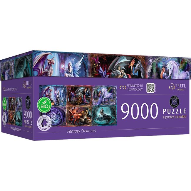 PUZZLE TREFL UFT 9000 ANNE STOKES COLLECTIONS CREATURI FANTASTICE VIV81034