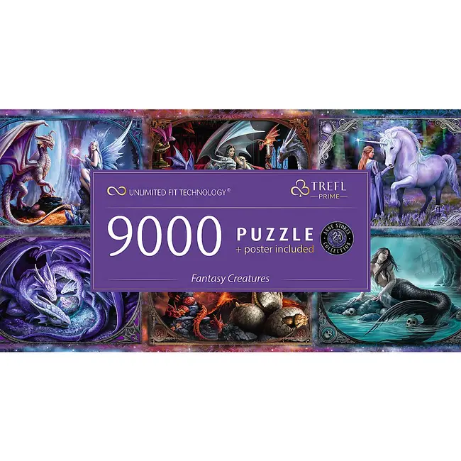 PUZZLE TREFL UFT 9000 ANNE STOKES COLLECTIONS CREATURI FANTASTICE VIV81034