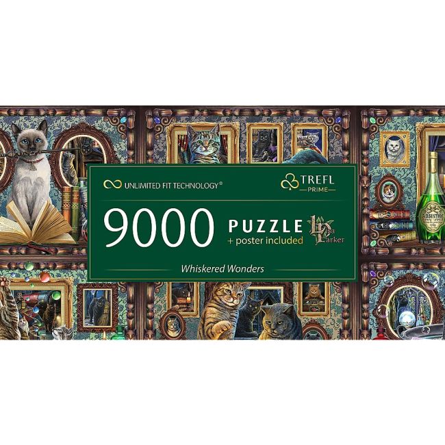 PUZZLE TREFL UFT 9000 LISA PARKER MINUNI CU MUSTATI VIV81035