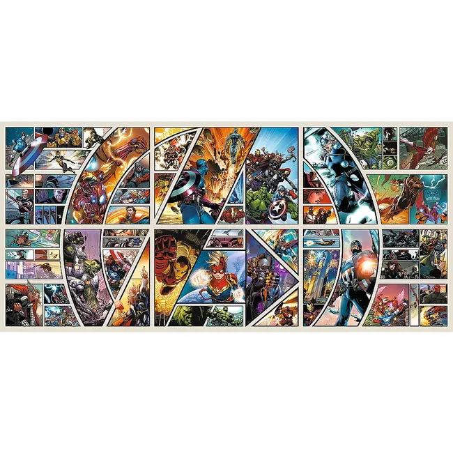 PUZZLE TREFL UFT 9000 MARVEL AVENGERS PRIN UNIVERSUL COMIC VIV81022