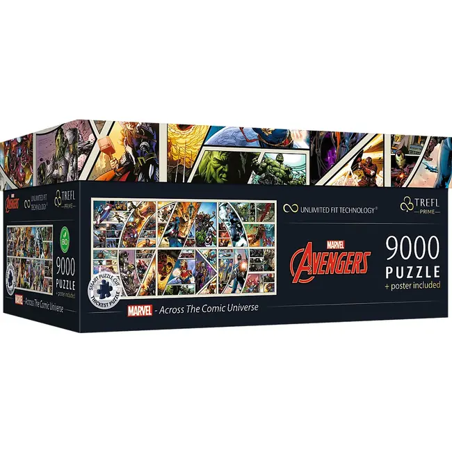 PUZZLE TREFL UFT 9000 MARVEL AVENGERS PRIN UNIVERSUL COMIC VIV81022