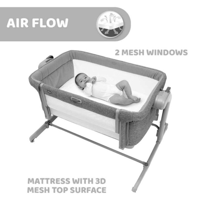 Patut atasabil Chicco Next 2 Me MAGIC Evo, DesertTaupe (Crem), 0 luni+ CHC87041-8_DESERT TAUPE