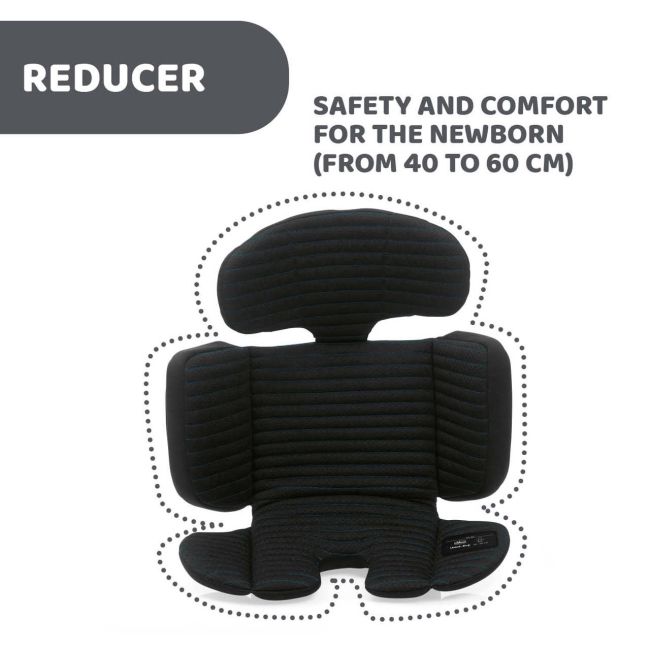 Scaun auto rotativ Chicco Unico EVO i-Size, BlackAir (Negru), de la nastere pana la 12 ani (40-150 cm) CHC8703172-8