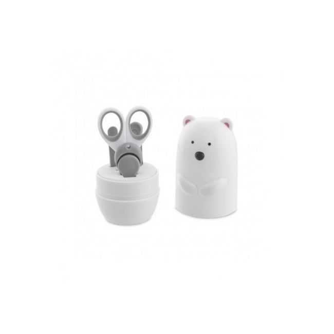 Set manichiura bebe Chicco, Urs polar, 0 luni+ CHC1073110-7