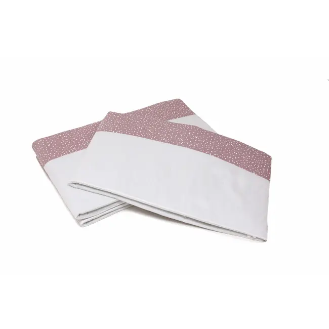 Set protectii patut Marshmellow spots, din bumbac, 50x100 cm KDE20NBMMSBABY