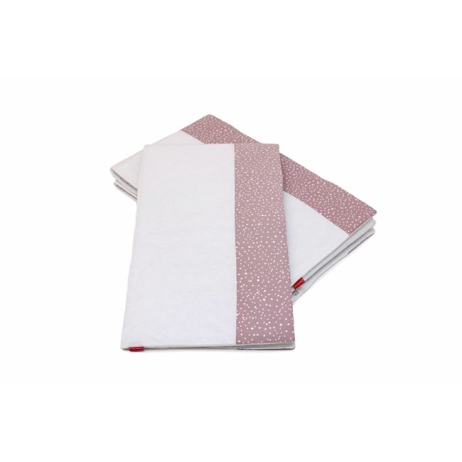 Set protectii patut Marshmellow spots, din bumbac, 63x127 cm KDE35NBMMS63127