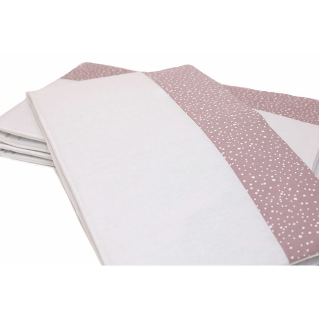 Set protectii patut Marshmellow spots, din bumbac, 70x140 cm KDE35NBMMS70140