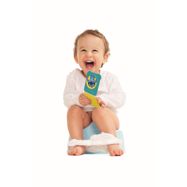 Clementoni - Telefon flip Stitch care dezvolta abilitatile motorii fine si simtul tactil ARTCL17519