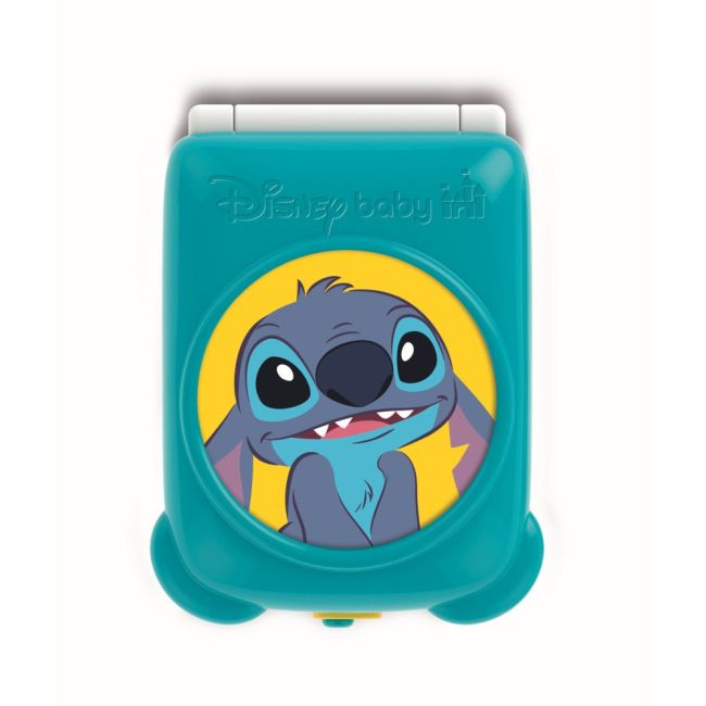 Clementoni - Telefon flip Stitch care dezvolta abilitatile motorii fine si simtul tactil ARTCL17519