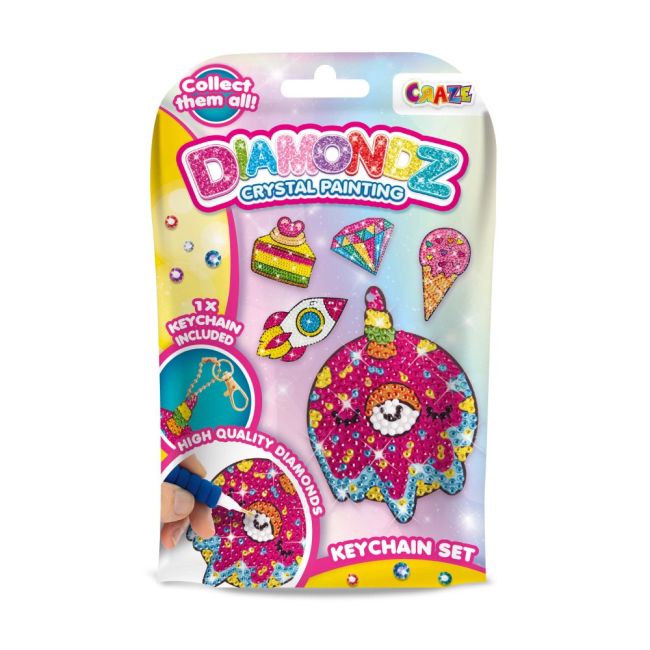 Craze - Breloc de decorat cu diamante modele asortate ARTCRZ48351