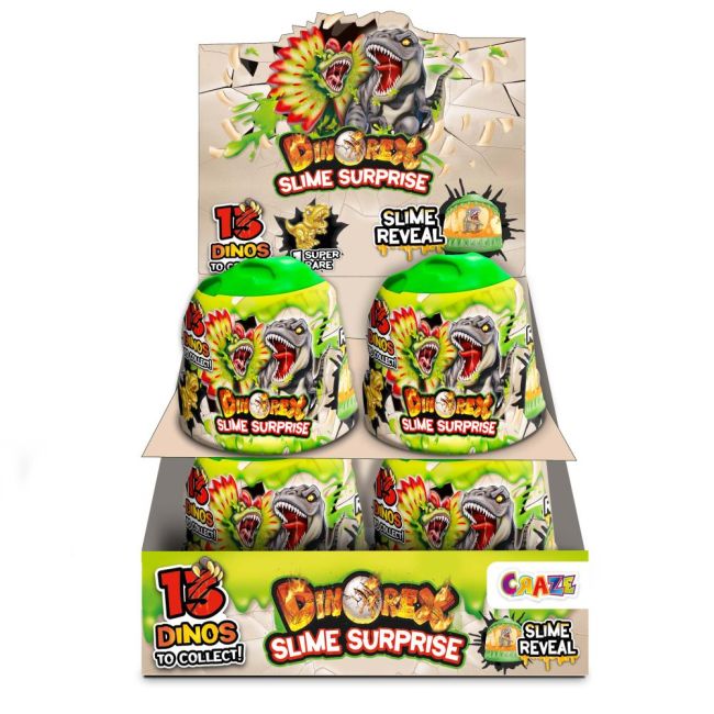 Craze - Capsula Slime magic cu surpriza figurina dinozaur ARTCRZ46319