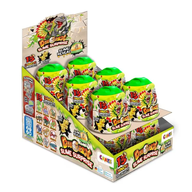 Craze - Capsula Slime magic cu surpriza figurina dinozaur ARTCRZ46319