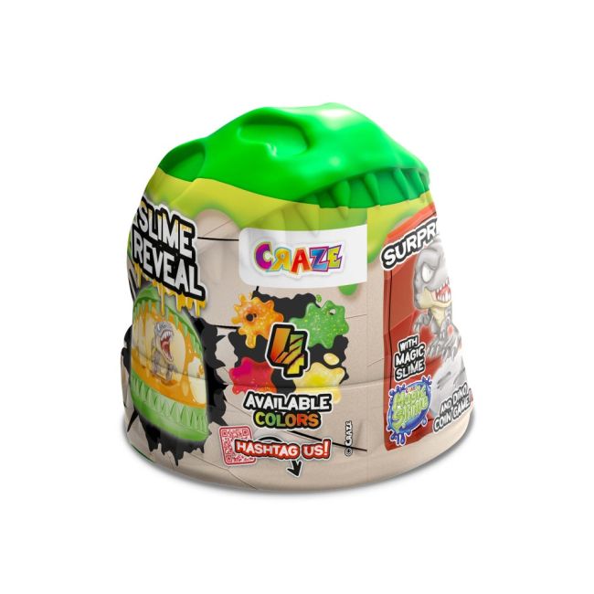 Craze - Capsula Slime magic cu surpriza figurina dinozaur ARTCRZ46319