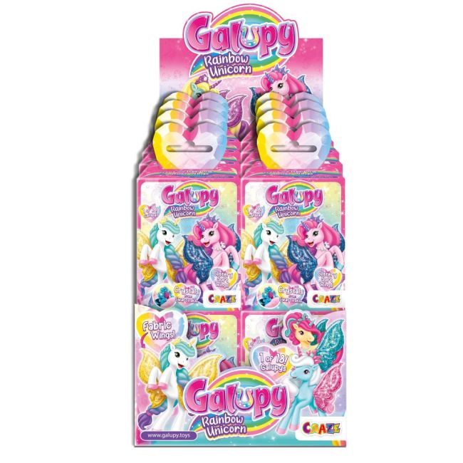 Craze - Galupy figurina Unicorn curcubeu ARTCRZ44124