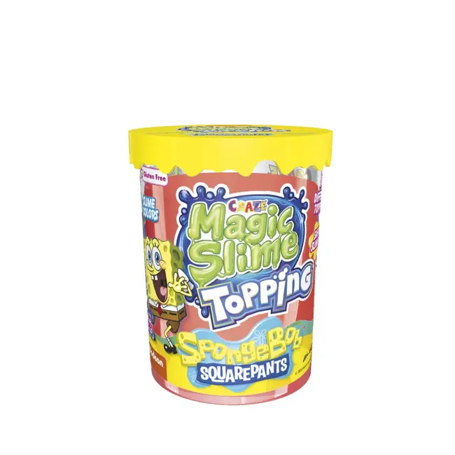 Craze - Slime Magic SpongeBob 70 ml cu sclipici si topping modele asortate ARTCRZ54185